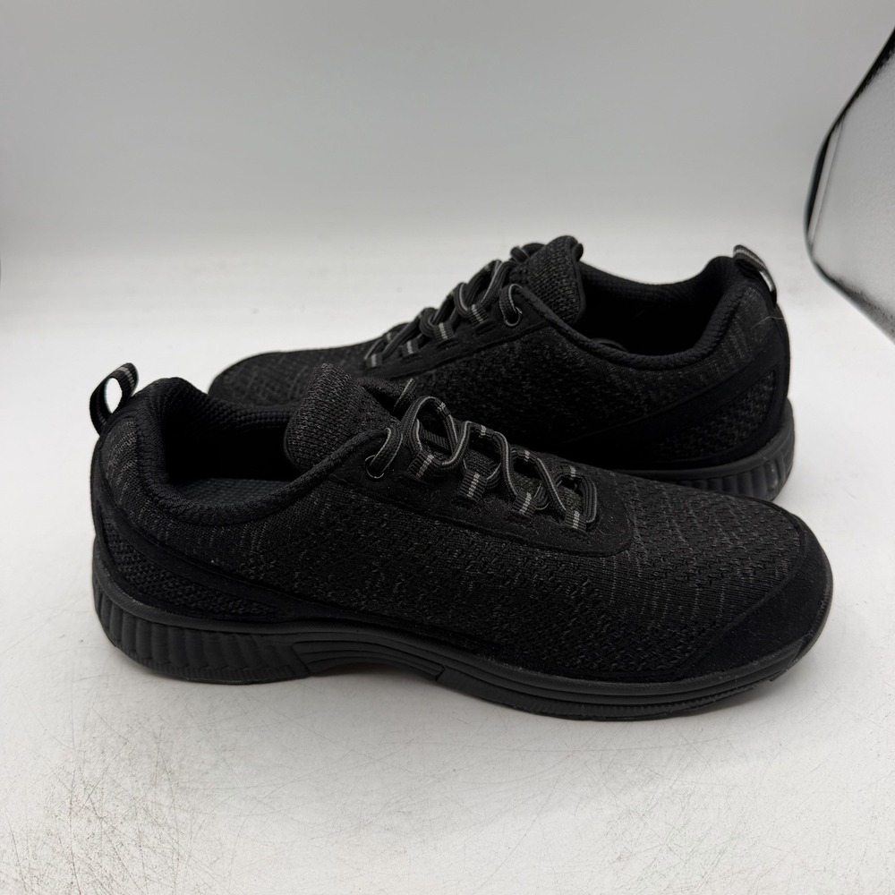 Orthofeet Coral Sneakers Womens Sz 8.5 2E EXTRA WIDE Black Orthopedic Shoes 977 - Picture 6 of 10